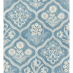 Sandberg Skandináv botanikai mintás kék vlies tapéta Rosa Blue 50 cm X 10 m