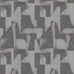 Sketchtwenty3 Absztrakt mintás modern sötétszürke vlies tapéta Chillon Liquorice 53 cm X 10 m