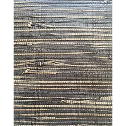 Sketchtwenty3 Rattan hatású sötétbarna kézzel szőtt növényi rost tapéta Cipriani Ebony 91 cm X 7,32 m