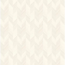 Sketchtwenty3 Halszálka mintás faerezetes törtfehér vlies tapéta Chelva Cashew 53 cm X 10 m