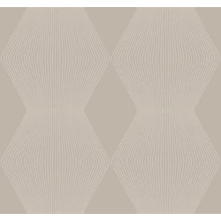 York Geometrikus elegáns barna vlies tapéta Diamond Legacy tapéta Taupe 68,58 cm X 8,22 m