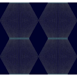 York Geometrikus elegáns kék vlies tapéta Diamond Legacy tapéta Navy 68,58 cm X 8,22 m
