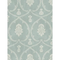 York Damaszt mintás elegáns zöld vlies tapéta Royal Damask tapéta Jade 68,58 cm X 8,22 m