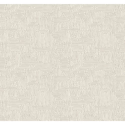 York Grafikai mintás barna vlies tapéta Passages Taupe 68,58 cm X 8,22 m