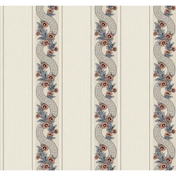 York Csíkos virág indás korall színű vlies tapéta Abbey's Garland Coral 68,58 cm X 8,22 m