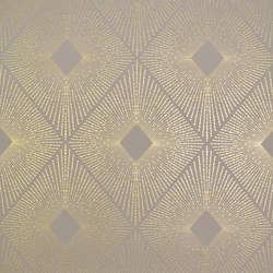 York Elegáns geometrikus zöld-arany vlies tapéta Harlowe Khaki/Gold 52,83 cm X 10 m