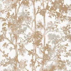 York Fehér-arany fa mintás vlies tapéta Shimmering Foliage White/Gold 52,83 cm X 10 m