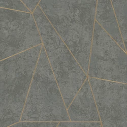 York Modern geometrikus szürke-arany vlies tapéta Nazca Grey/Gold 52,83 cm X 10 m