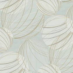 York Absztrakt mintás vonalrajzos kék vlies tapéta Floating Lanterns Smokey Blue 68,58 cm X 8,22 m