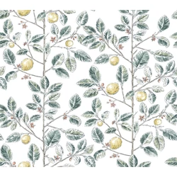 York Monokróm citromfás zöld vlies tapéta Limoncello Toile Forest 68,58 cm X 8,22 m