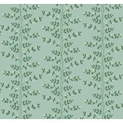 York Kúszó levelek kékeszöld vlies tapéta arany részletekkel Climbing Vine Soft Teal 68,58 cm X 8,22 m