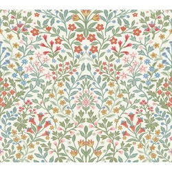 York Vadvirágos színes vlies tapéta Garden Terrace Multi 68,58 cm X 8,23 m