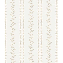 York Csíkos virágos okkersárga vlies tapéta Everleigh Ochre 52 cm X 10 m