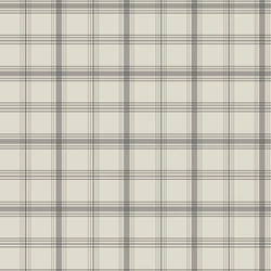 York Klasszikus kockás szürke-bézs vlies tapéta Hunter Charcoal 52 cm X 10 m