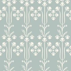 York Koloniál stílusú kék vlies tapéta Lydia Blue 52 cm X 10 m