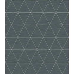 York Geometrikus modern sötétkék vlies tapéta Ridge Reservoir 52 cm X 10 m