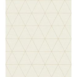 York Geometrikus modern bézs vlies tapéta Ridge Whitewash 52 cm X 10 m