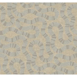 York Barna modern vlies tapéta kígyózó mintával Ophidia Taupe 68,58 cm X 8,22 m