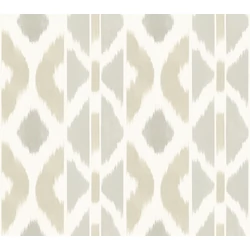 York Ikat mintás bézs vlies tapéta Patan Beige 68,58 cm X 8,22 m
