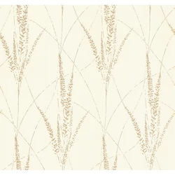York Kalász mintás drapp vlies tapéta arany részletekkel Graceful Willow Cotton 68,58 cm X 8,22 m