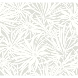 York Modern virágmintás szürke vlies tapéta Floral Canopy Grey 68,58 cm X 8,22 m