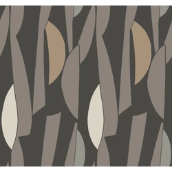 York Geometriai mintás fekete vlies tapéta Balance Carbon 68,58 cm X 8,22 m