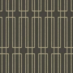 York Art deco stílusú sötétszürke-arany vlies tapéta csillámló üveggyöngyökkel Terrace Char 68,58 cm X 8,22 m