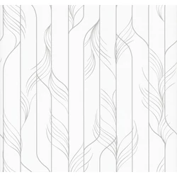 York Fehér-ezüst glamúr vlies tapéta Elemental Thread White & Silver 68,58 cm X 8,22 m