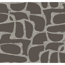York Elegáns absztrakt sötétbarna vlies tapéta Craftsman Geometric Mocha 68,58 cm X 8,22 m
