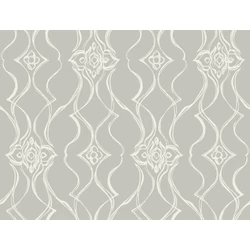 York Elegáns szürke vlies tapéta Pirouette Grey 68,58 cm X 8,22 m