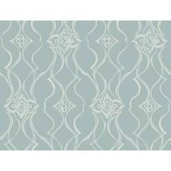 York Elegáns kék vlies tapéta Pirouette Spa 68,58 cm X 8,22 m