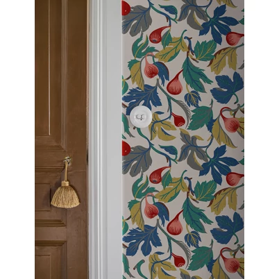 Boras Füge mintás modern színes vlies tapéta Figs Multi 49 cm X 10 m