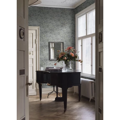 Boras Márvány mintás modern zöld vlies tapéta Travertine Green 53 cm X 10 m