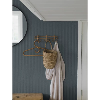 Boras Geometriai mintás kék vlies tapéta Fredrika Blue 53 cm X 10 m