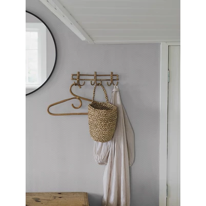 Boras Geometriai mintás törtfehér vlies tapéta Fredrika White 53 cm X 10 m