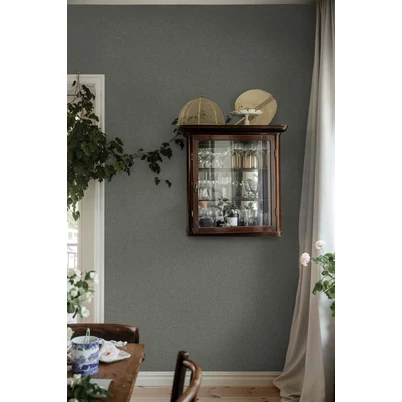 Boras Zöld vlies tapéta Weaver´s Wall Green 53 cm X 10 m