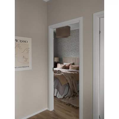 Boras Hullámos skandináv bézs vlies tapéta Moa Brown 53 cm X 11 m