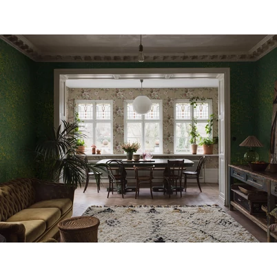 Boras Klasszikus virágcsokros bézs-rózsaszín vlies tapéta Floral Charm Beige 53 cm X 10 m