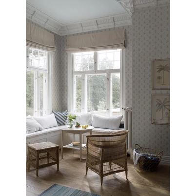 Boras Apró virágos klasszikus bézs vlies tapéta Petit Fleurs Beige 53 cm X 10 m