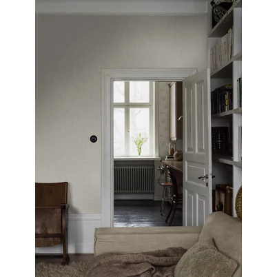 Boras Elegáns ornamentikás fehér vlies tapéta Hidden Medallion White 53 cm X 10 m