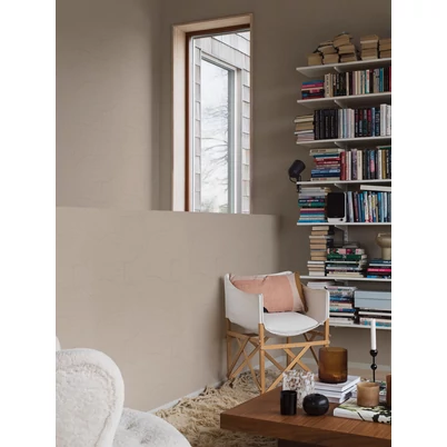 Boras Modern orientális stílusú bézs vlies tapéta Zen Beige 53 cm X 10 m