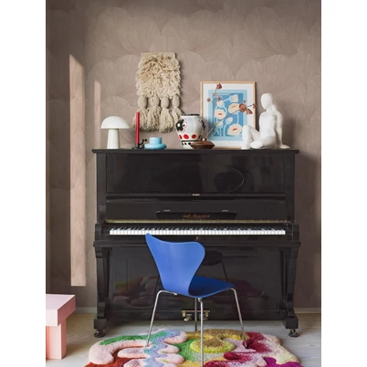 Boras Kagyló mintás modern halvány rózsaszín vlies tapéta Mirage Pink 53 cm X 10 m