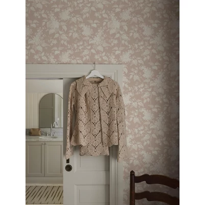 Boras Orgonás rózsaszín vlies tapéta Syren Pink 53 cm X 10 m