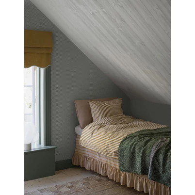 Boras Geometriai mintás zöld vlies tapéta finom arany fénnyel Selma Green 53 cm X 10 m