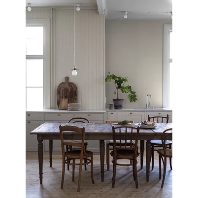 Boras Keskeny csíkos pasztell szürke vlies tapéta Polka Stripe Grey 53 cm X 10 m