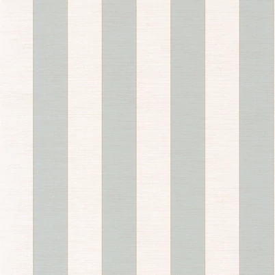 Casadeco Elegáns csíkos zöld vinyl tapéta Five O'Clock Stripe Vert Amande 53 cm X 10 m
