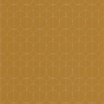 Casadeco Modern geometriai mintás sárga vlies tapéta 1930 Reflet Jaune 53 cm X 10 m