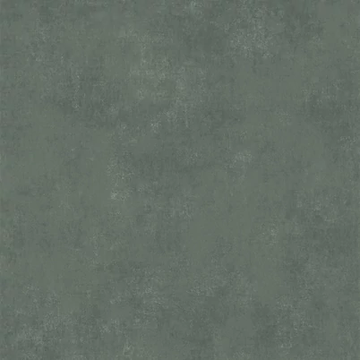 Casadeco Elegáns sötétzöld vlies tapéta kőhatású mintázattal Prague Stone Uni Sauge 53 cm X 10 m