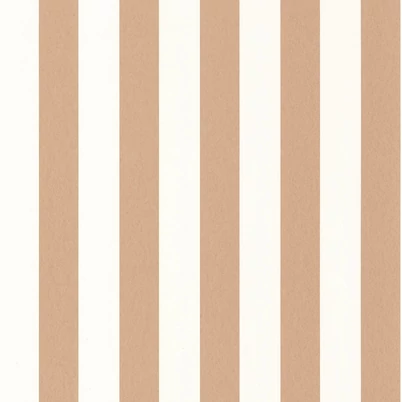 Casadeco Csíkos klasszikus barna vlies tapéta Olympe Noisette 53 cm X 10 m