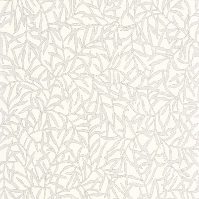 Casadeco Bambusz mintás elegáns fehér vinyl tapéta Bambu Blanc Coton 53 cm X 10 m